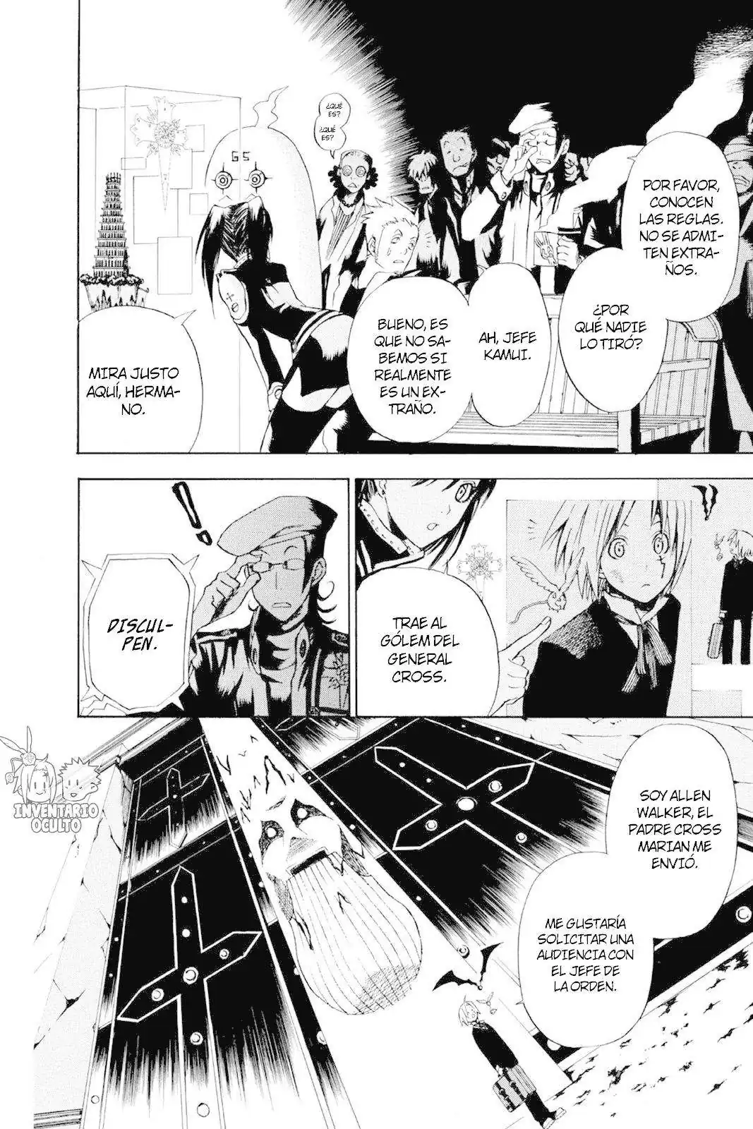 Página 5 — D.Gray-man Capítulo 5