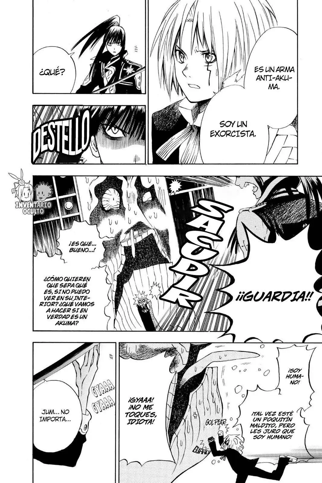 Página 15 — D.Gray-man Capítulo 5