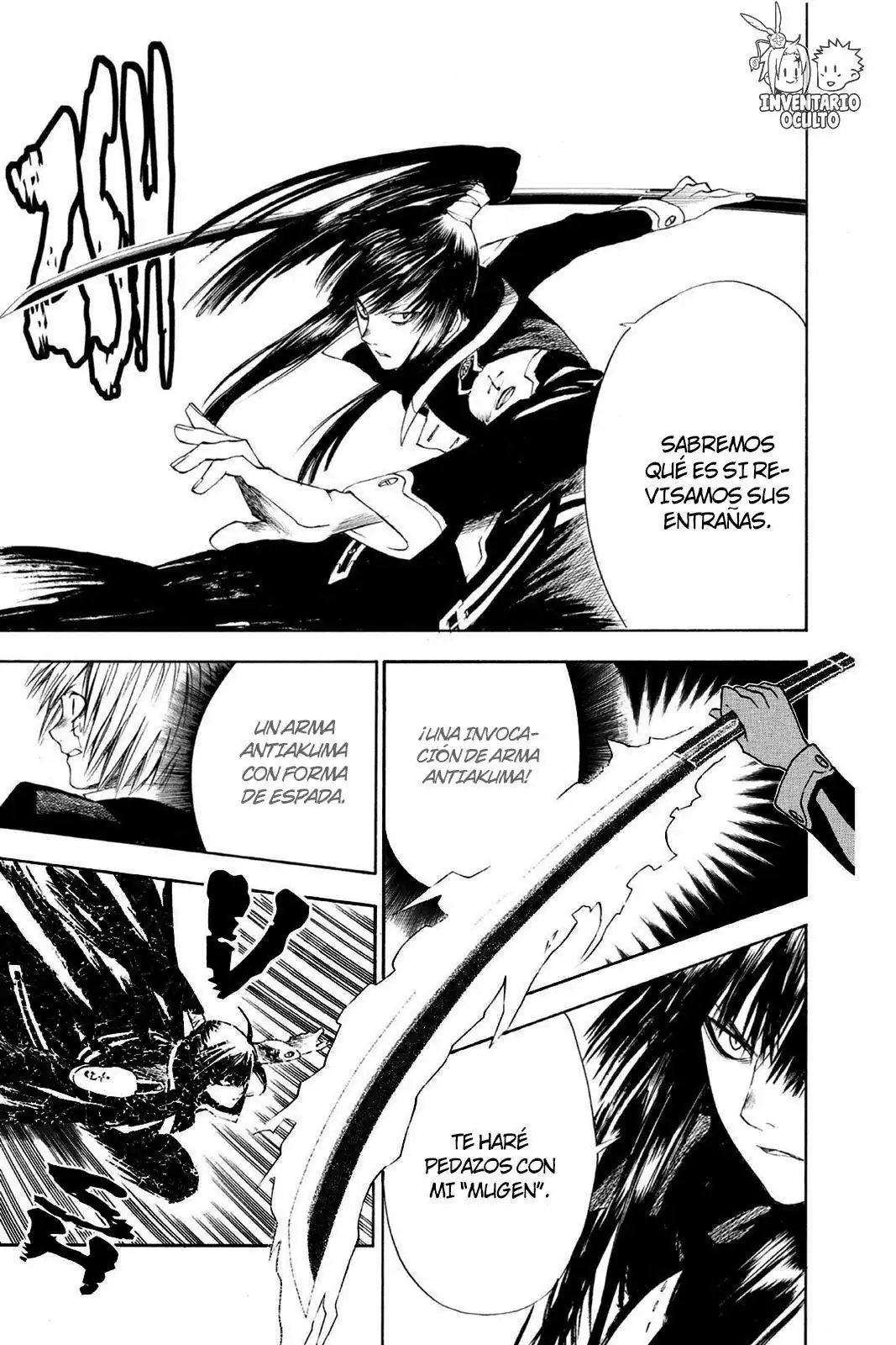 Página 16 — D.Gray-man Capítulo 5