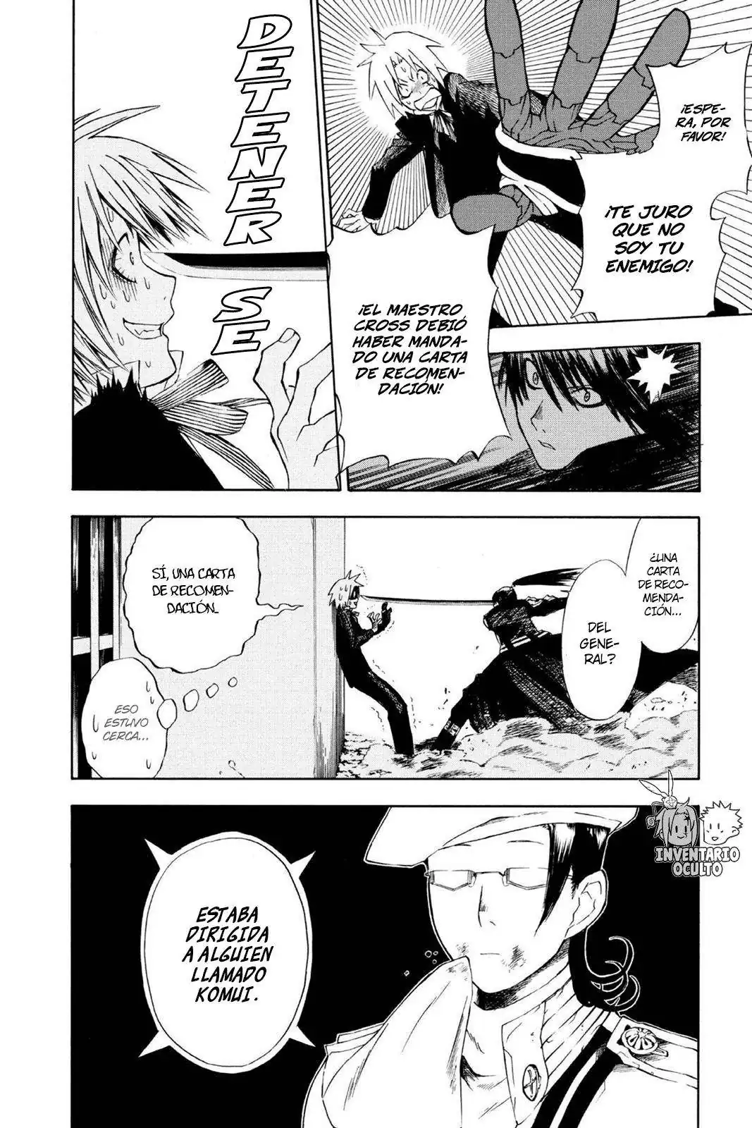 Página 17 — D.Gray-man Capítulo 5
