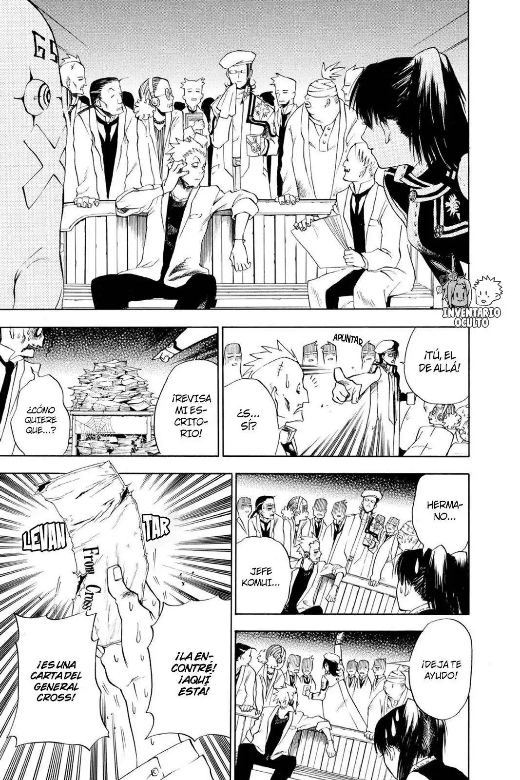 Página 18 — D.Gray-man Capítulo 5