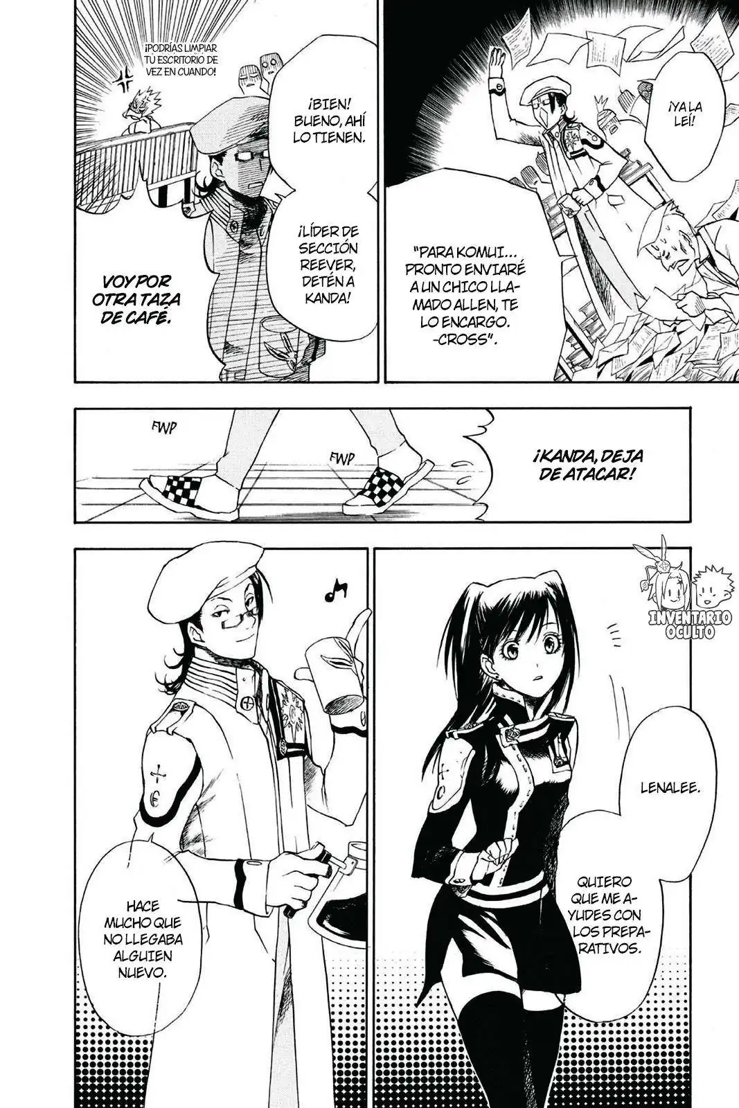 Página 19 — D.Gray-man Capítulo 5