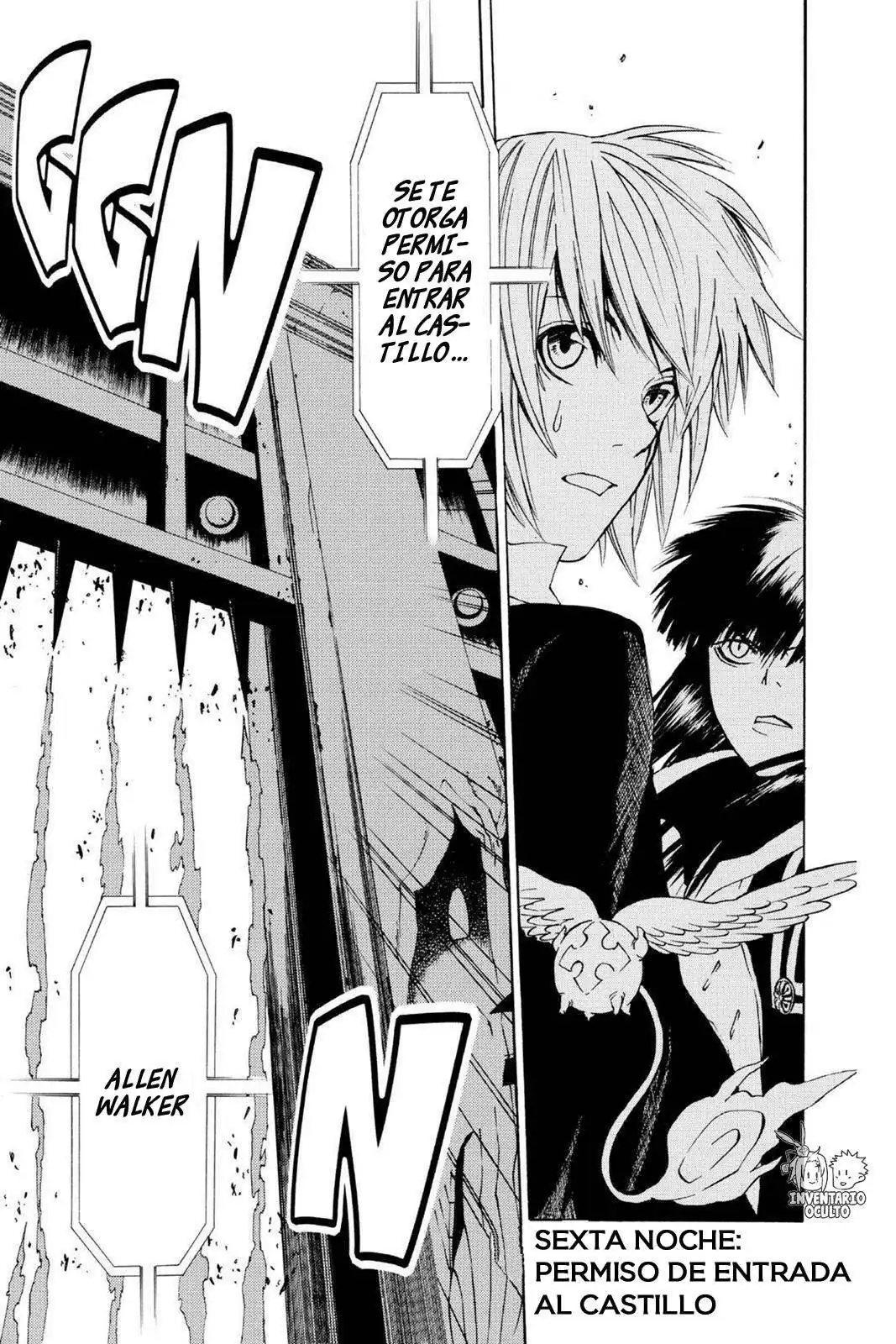Página 2 — D.Gray-man Capítulo 6
