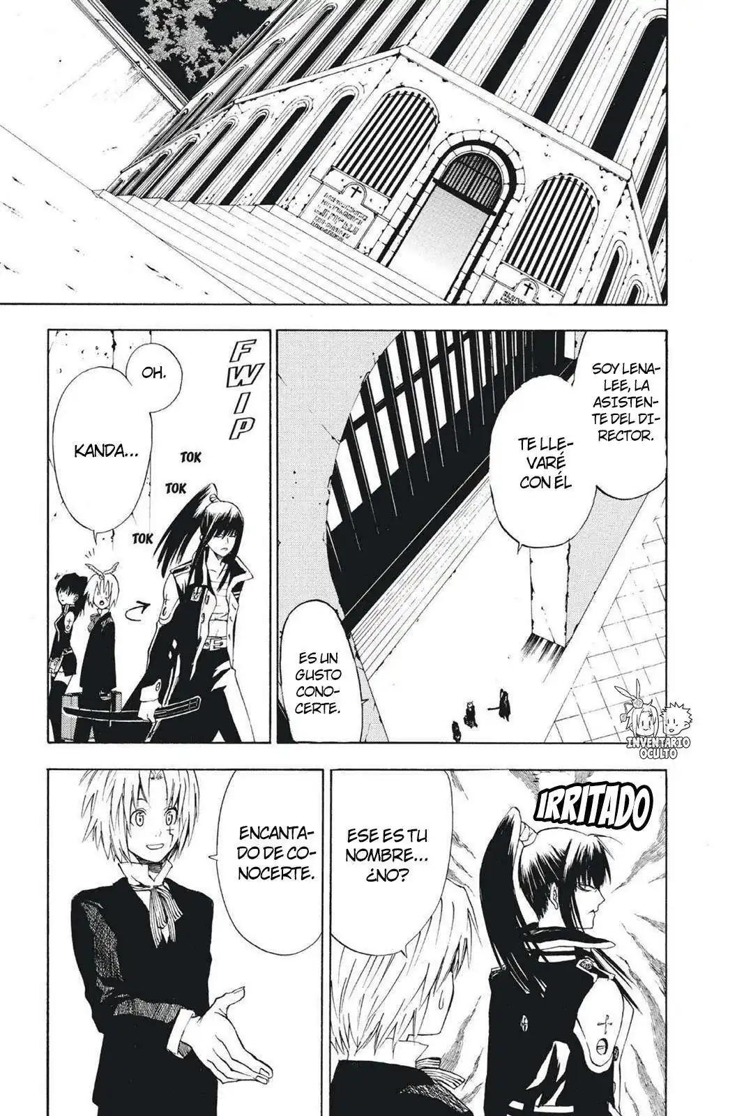 Página 6 — D.Gray-man Capítulo 6