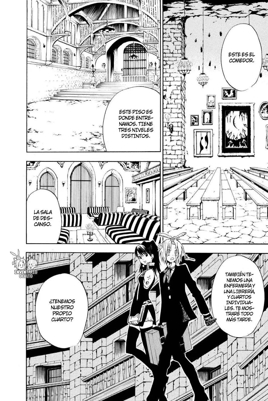 Página 9 — D.Gray-man Capítulo 6