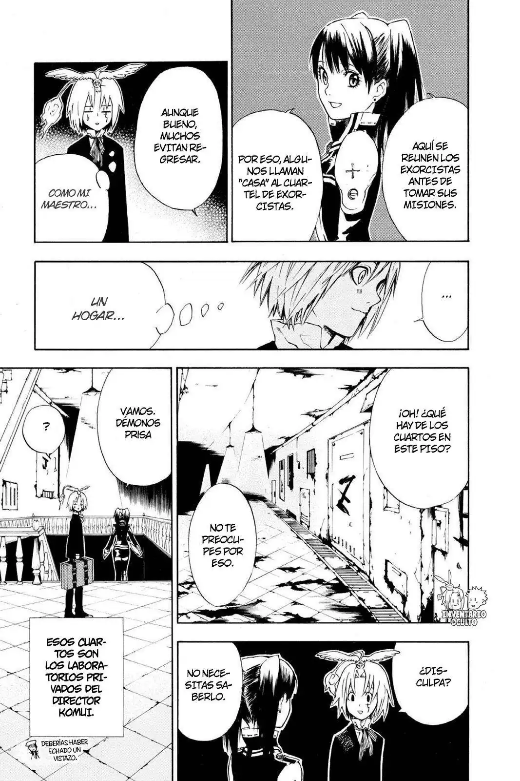 Página 10 — D.Gray-man Capítulo 6