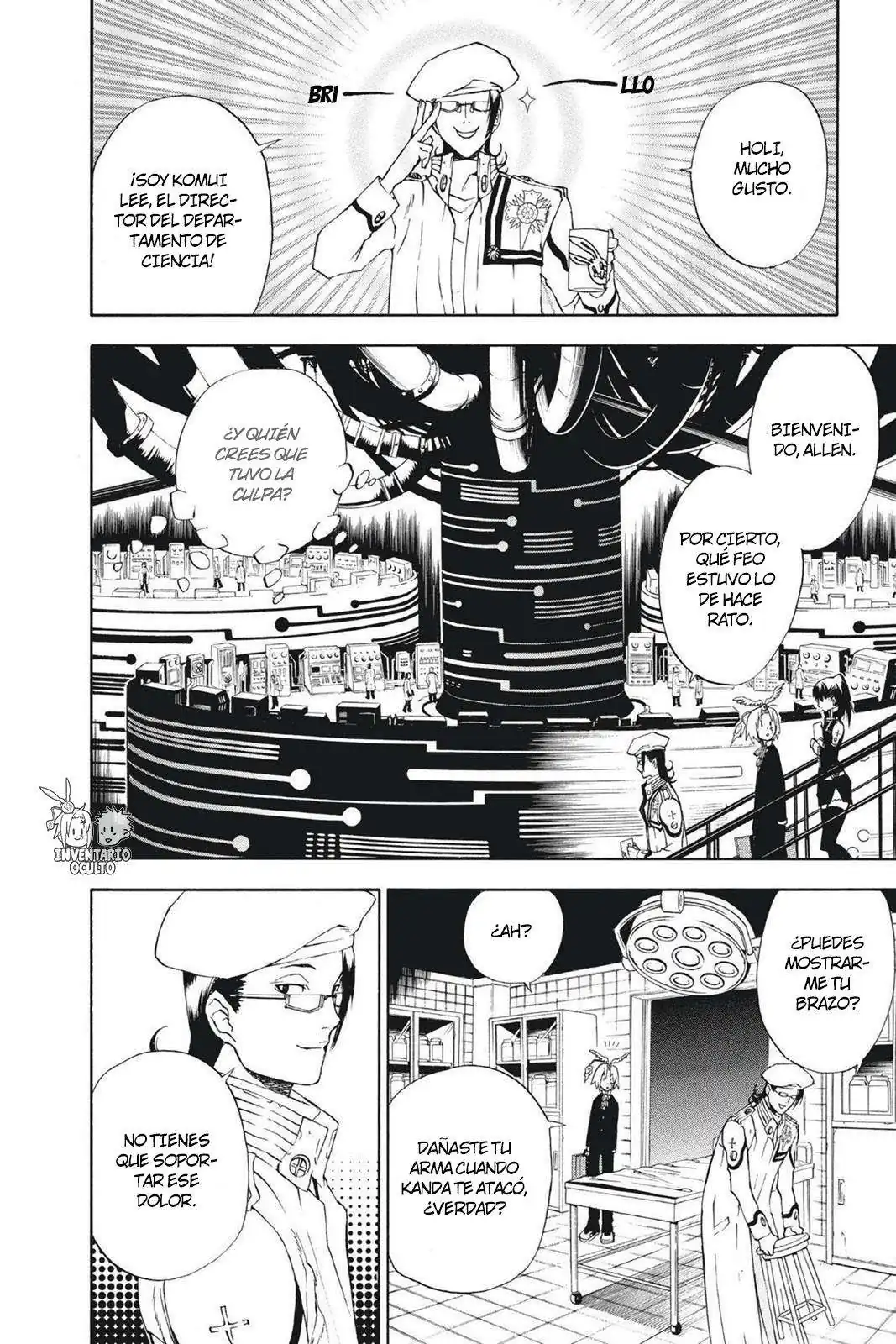 Página 11 — D.Gray-man Capítulo 6