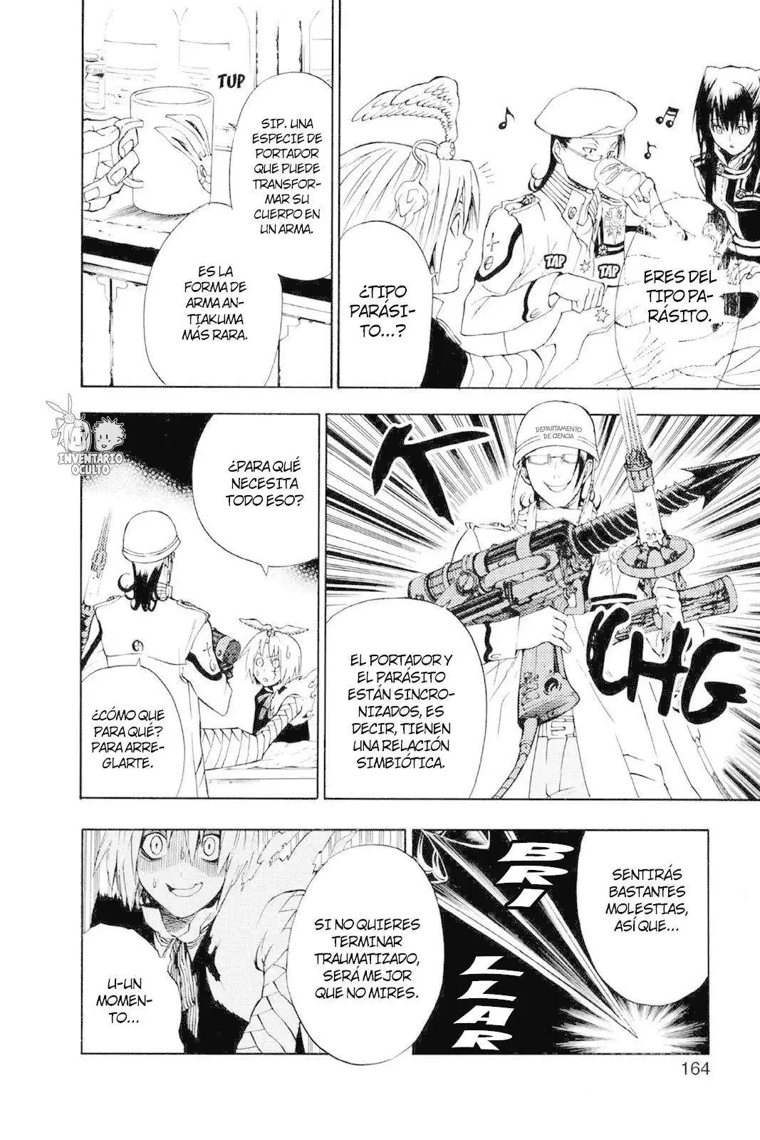 Página 13 — D.Gray-man Capítulo 6