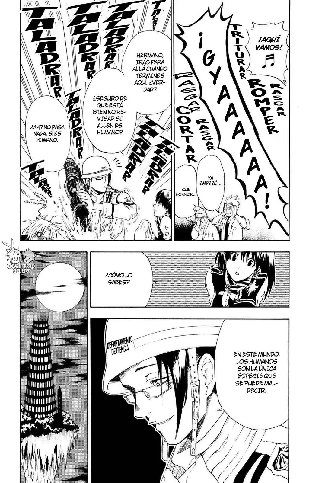 Página 14 — D.Gray-man Capítulo 6