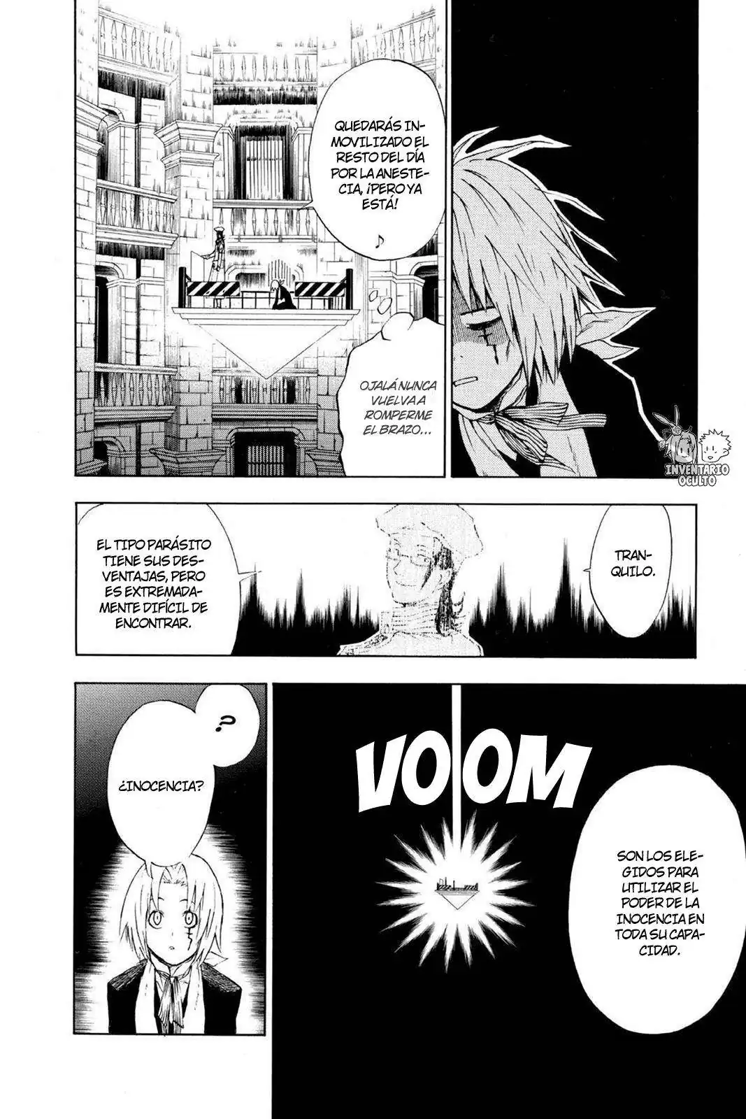 Página 15 — D.Gray-man Capítulo 6