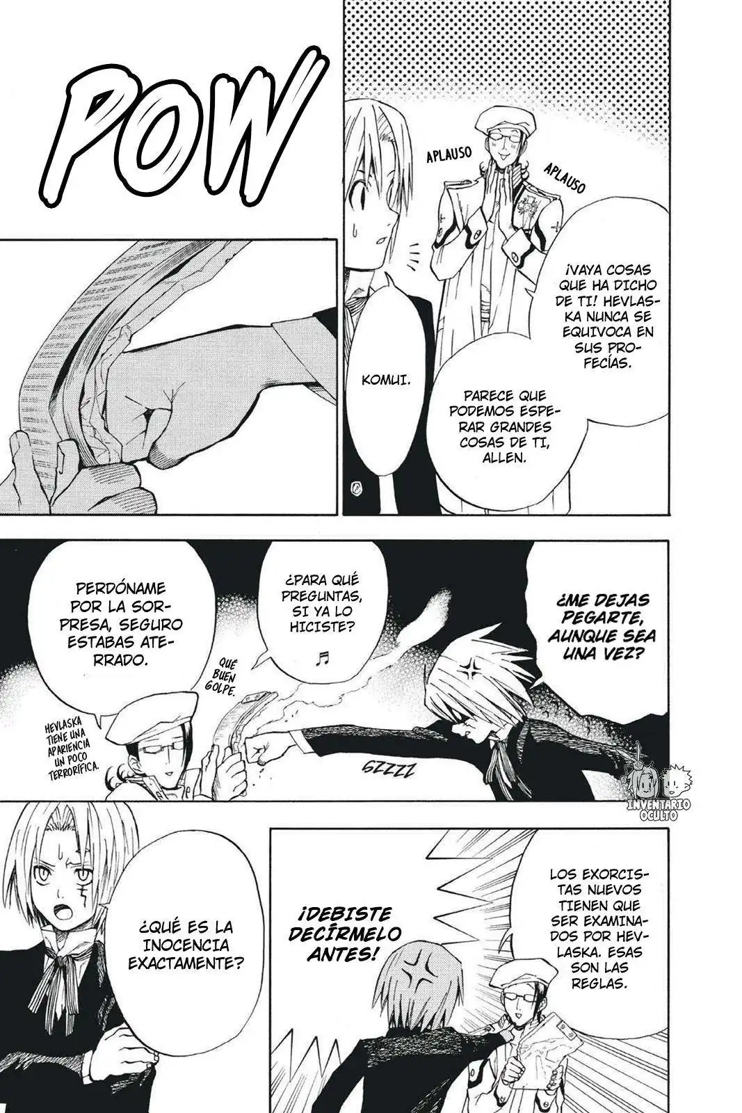 Página 8 — D.Gray-man Capítulo 7