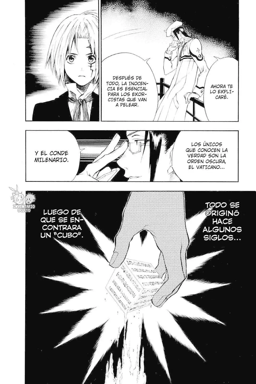 Página 9 — D.Gray-man Capítulo 7