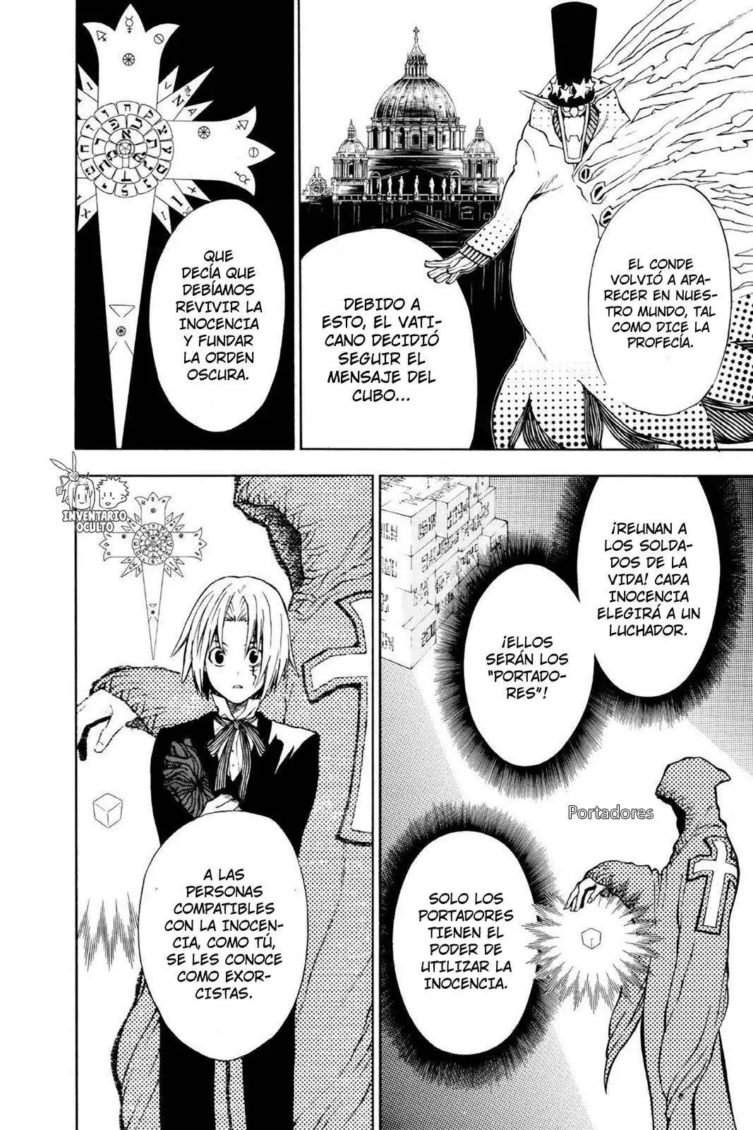 Página 13 — D.Gray-man Capítulo 7