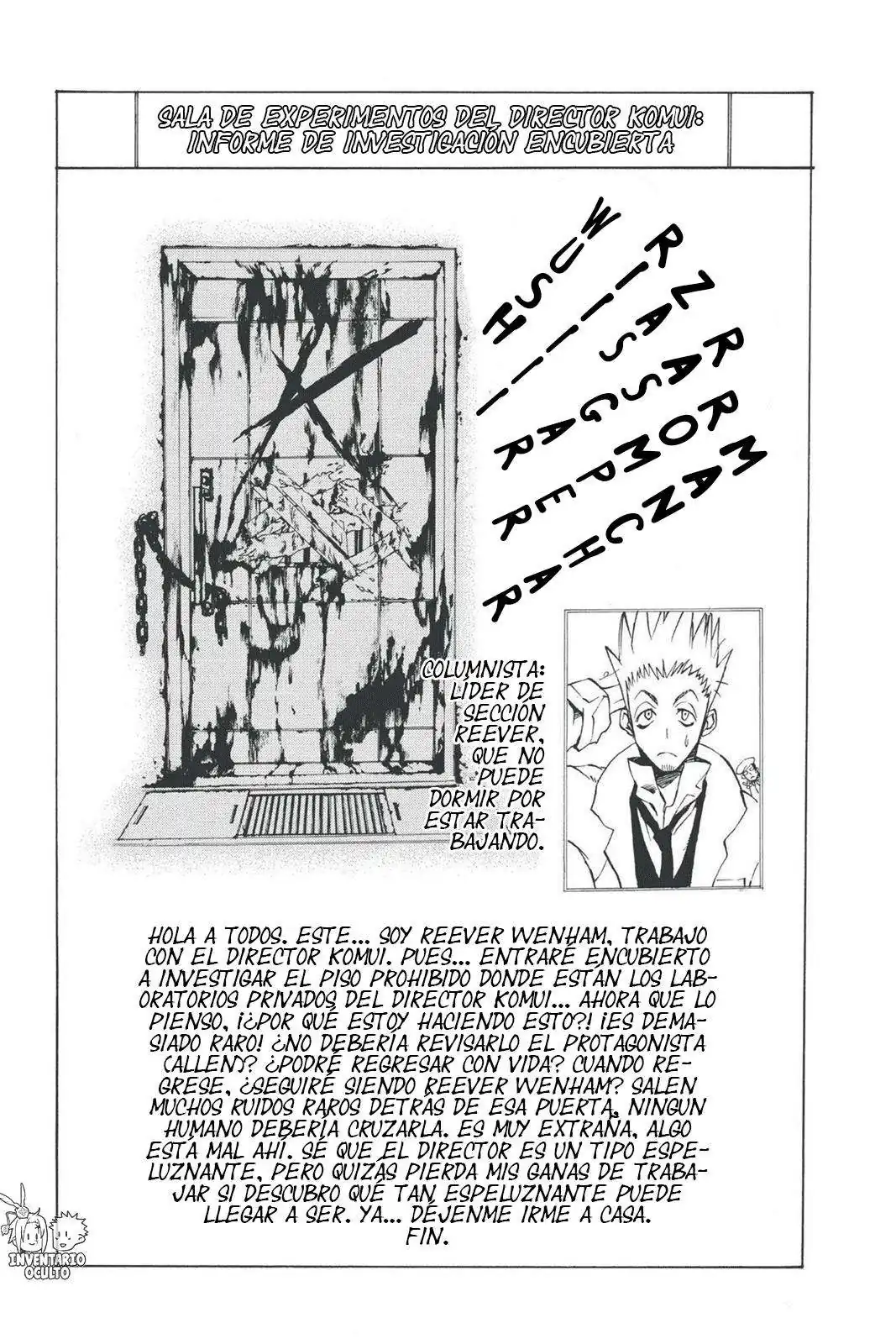 Página 22 — D.Gray-man Capítulo 7