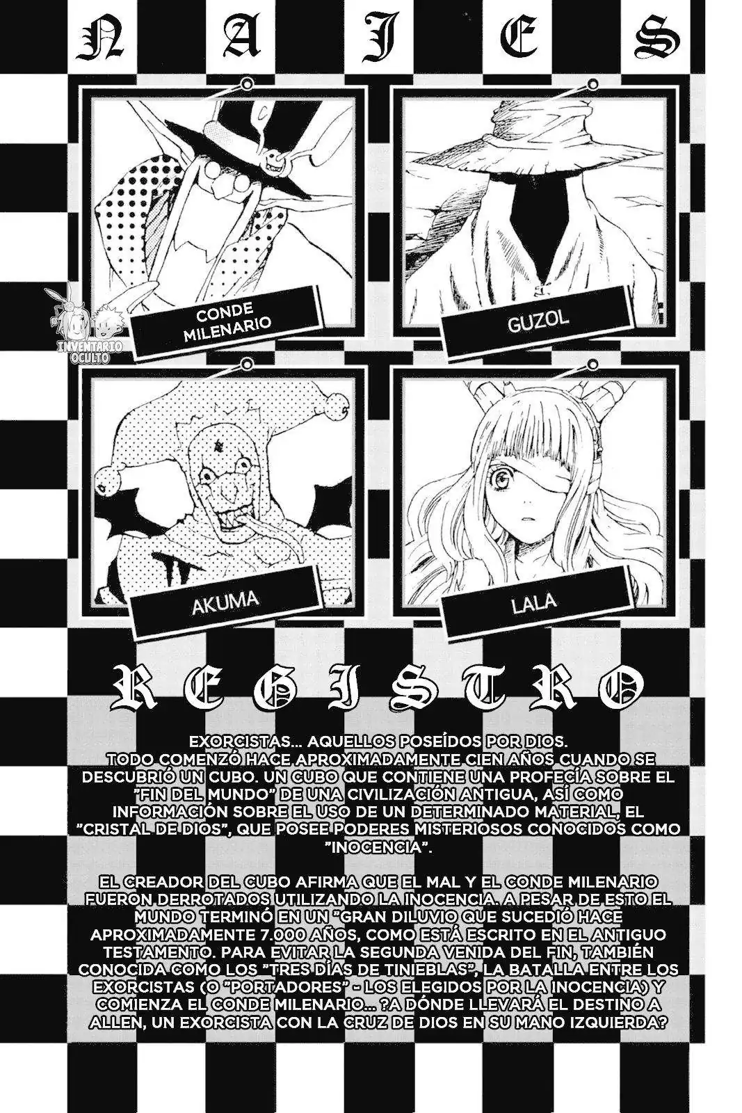 Página 6 — D.Gray-man Capítulo 8