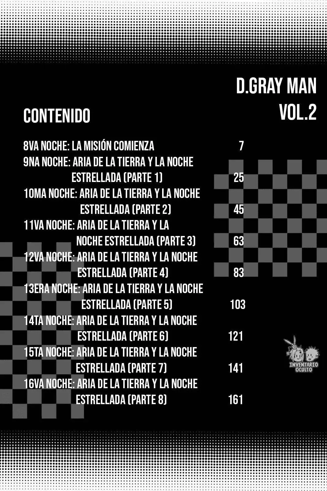 Página 7 — D.Gray-man Capítulo 8