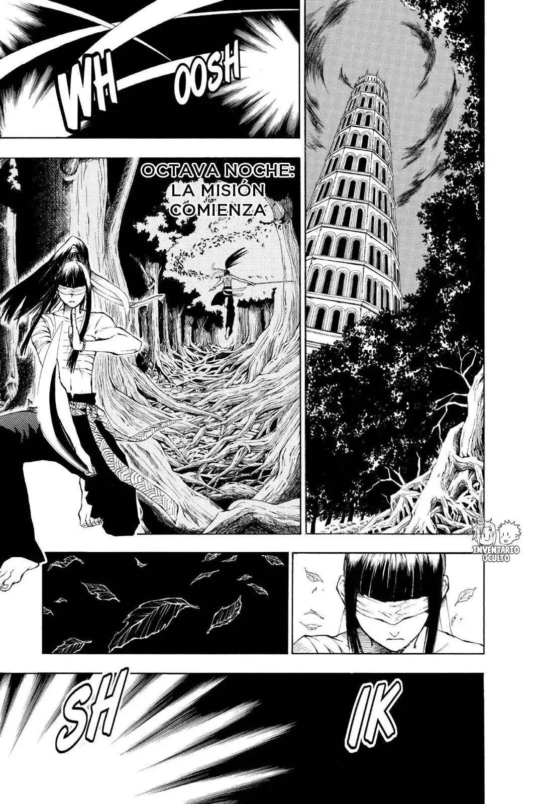 Página 8 — D.Gray-man Capítulo 8