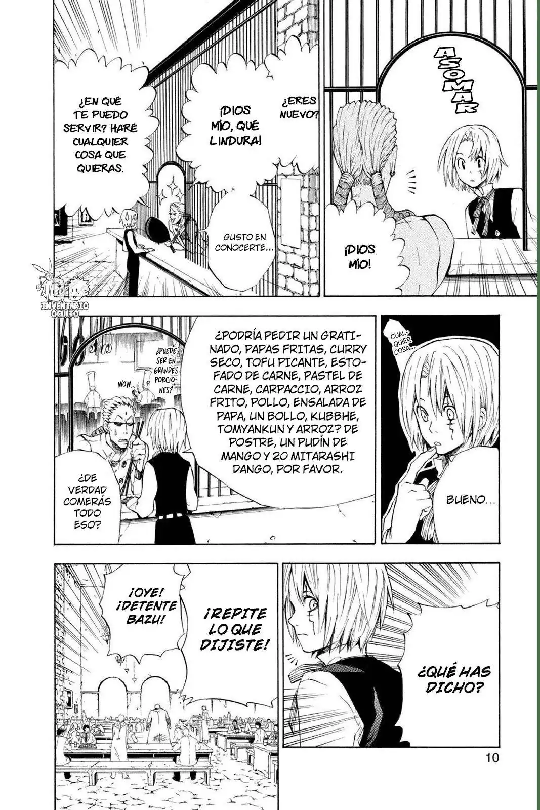 Página 11 — D.Gray-man Capítulo 8