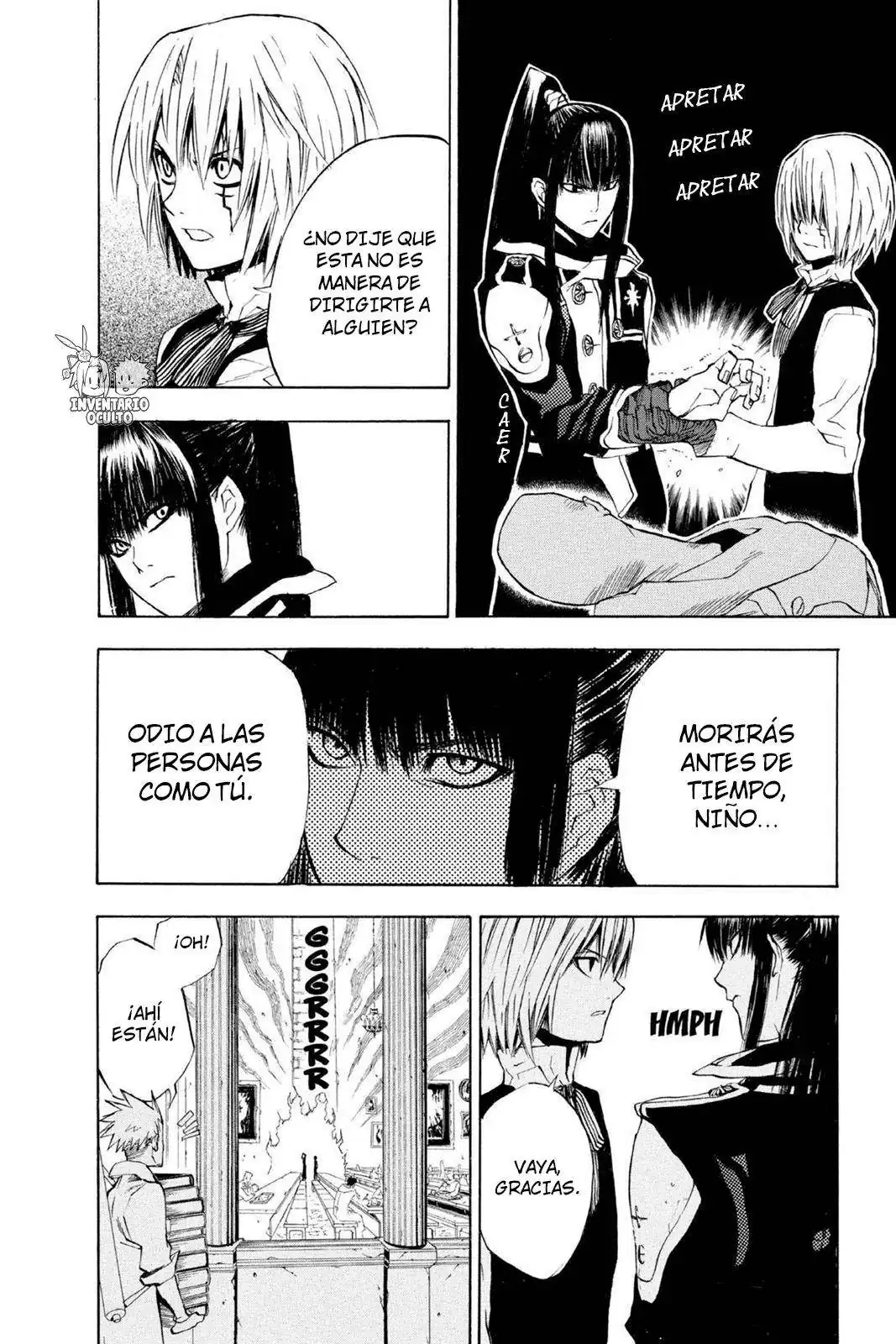 Página 15 — D.Gray-man Capítulo 8
