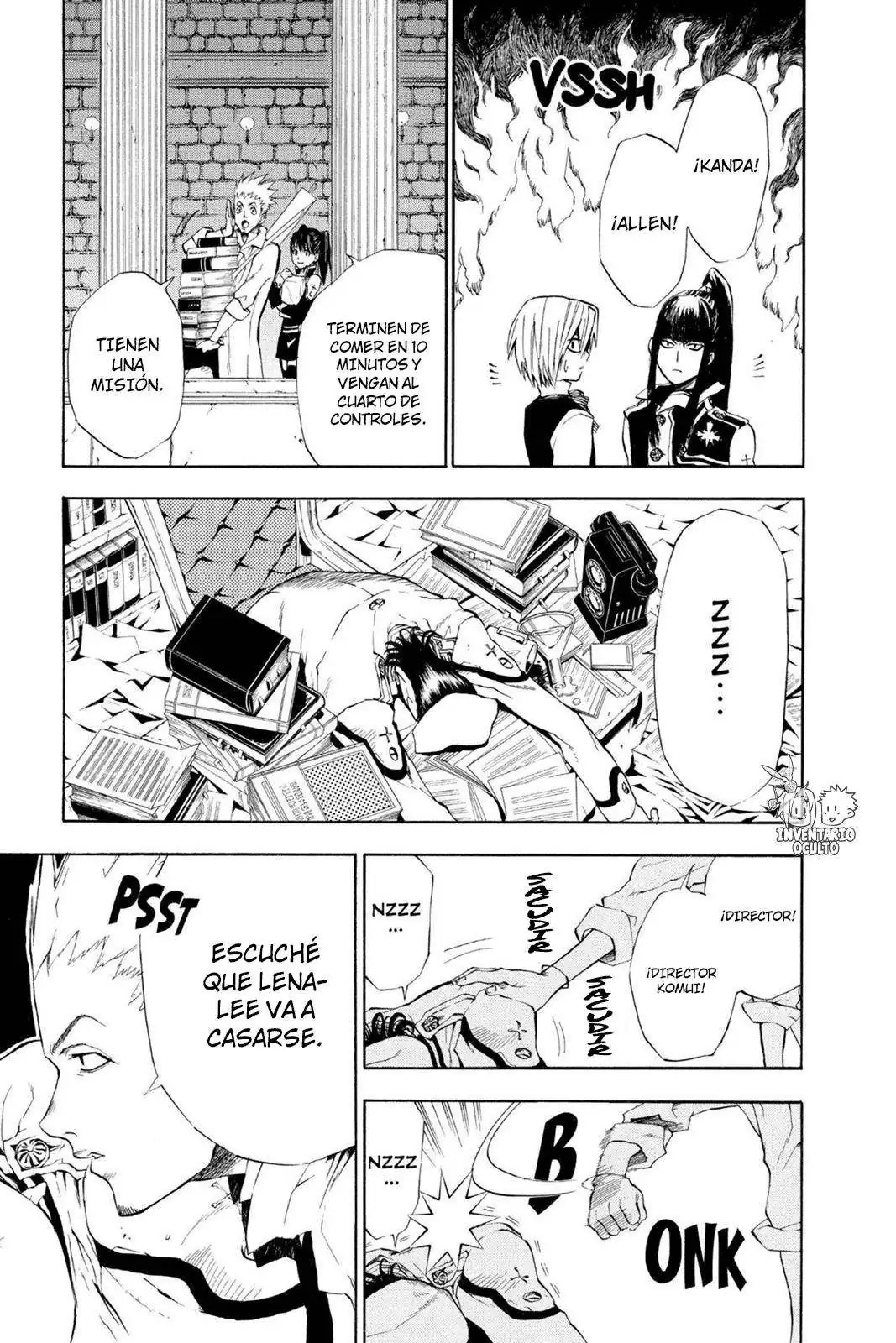 Página 16 — D.Gray-man Capítulo 8