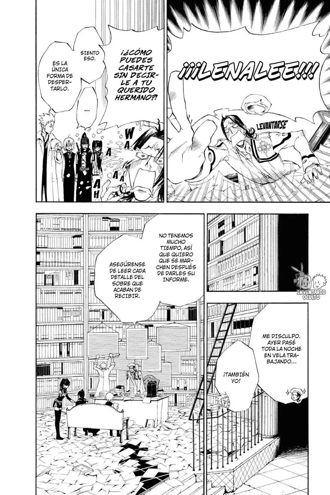Página 17 — D.Gray-man Capítulo 8