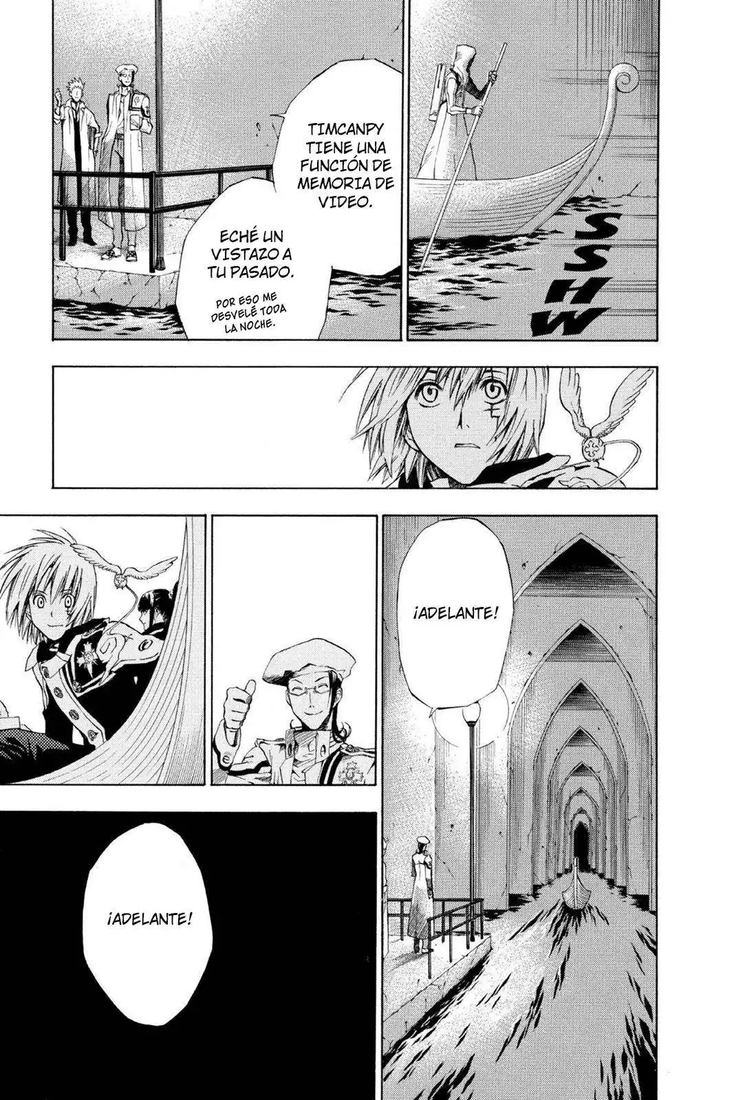 Página 20 — D.Gray-man Capítulo 8