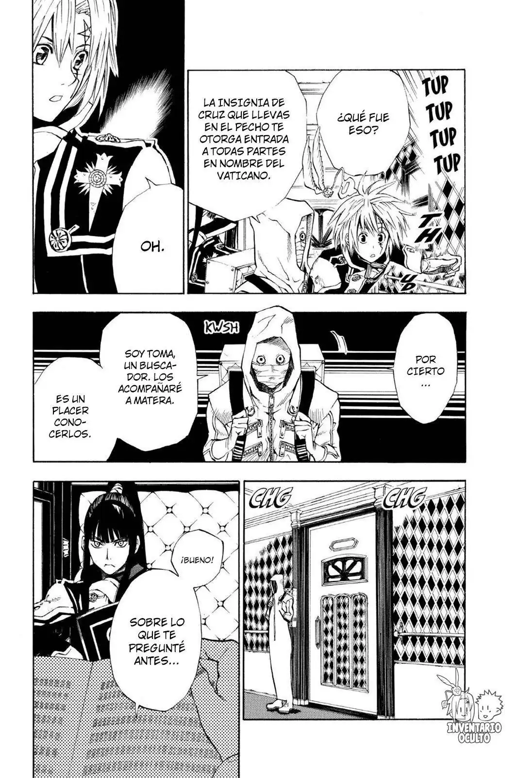Página 6 — D.Gray-man Capítulo 9