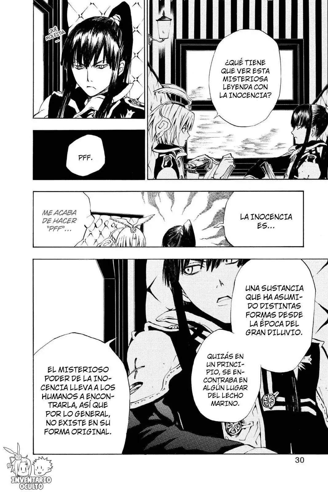 Página 7 — D.Gray-man Capítulo 9