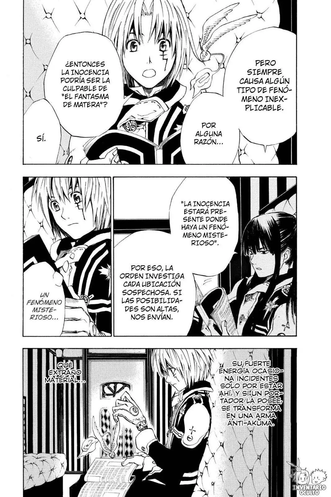 Página 8 — D.Gray-man Capítulo 9