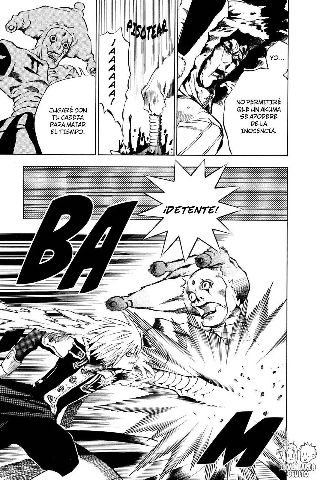 Página 18 — D.Gray-man Capítulo 9