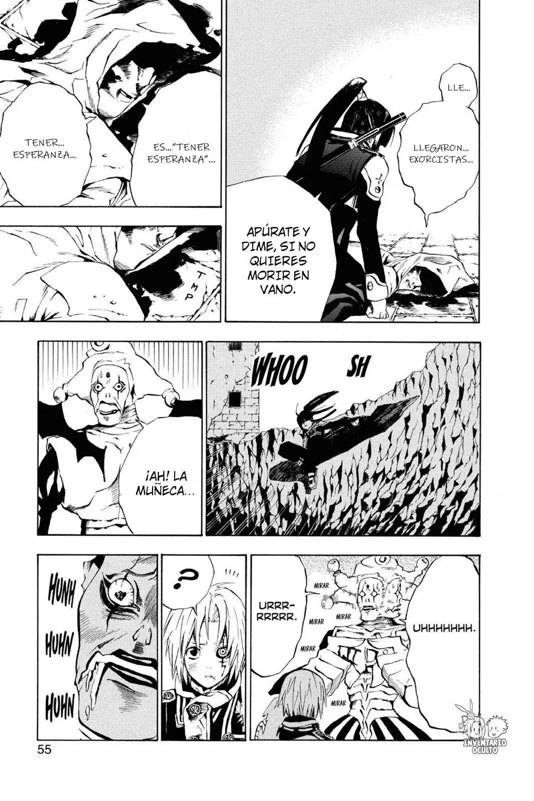 Página 12 — D.Gray-man Capítulo 10