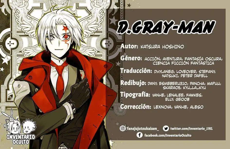 Página 1 — D.Gray-man Capítulo 11