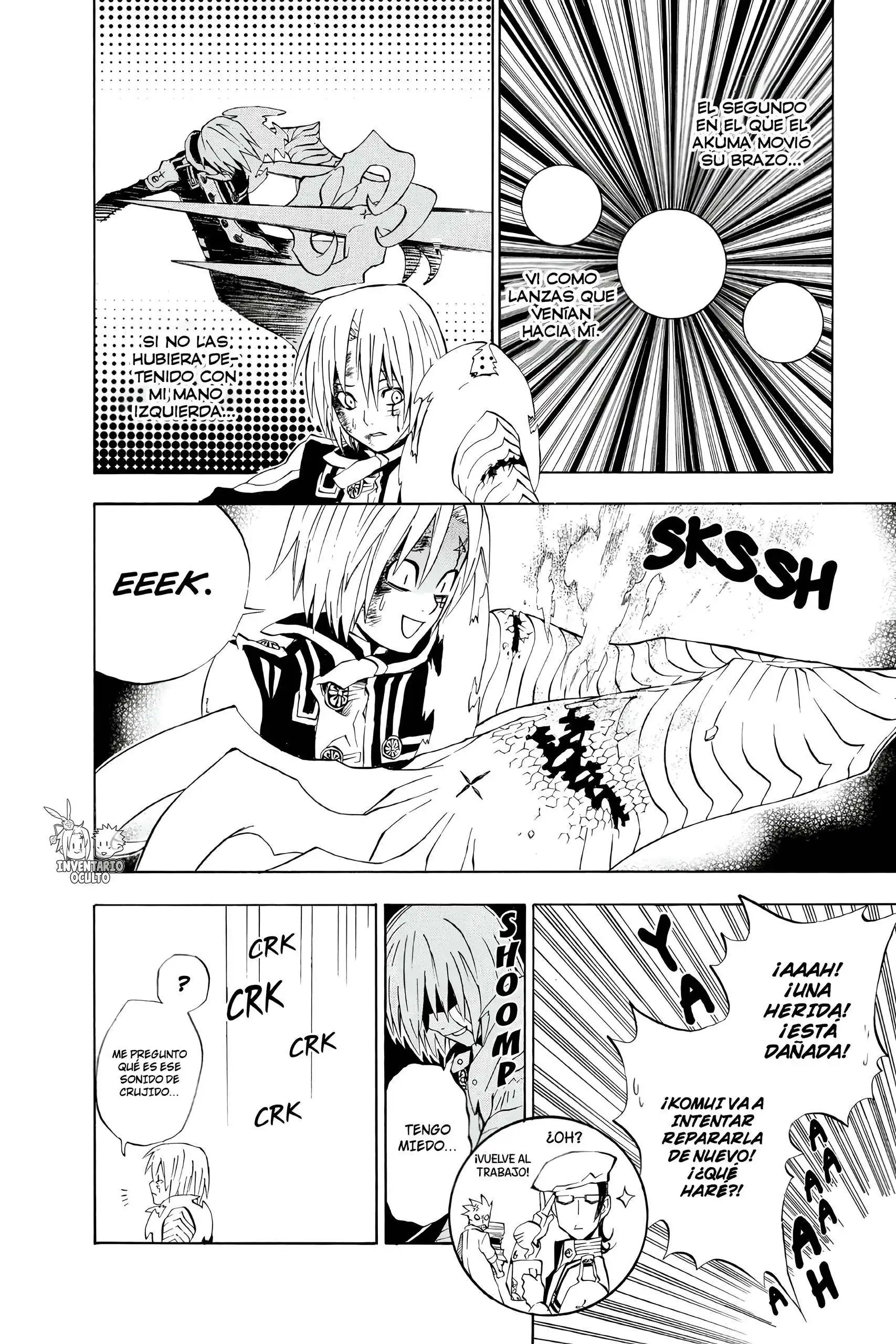 Página 9 — D.Gray-man Capítulo 11