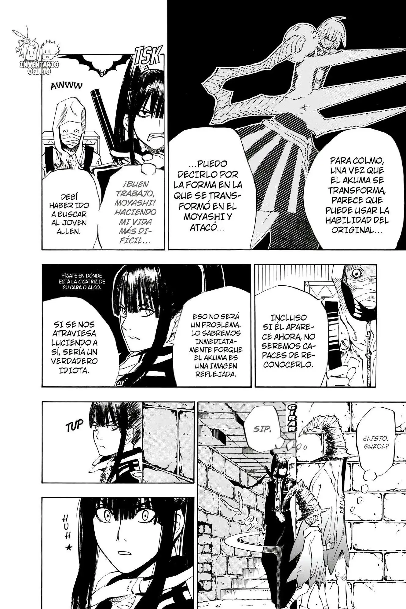 Página 19 — D.Gray-man Capítulo 11