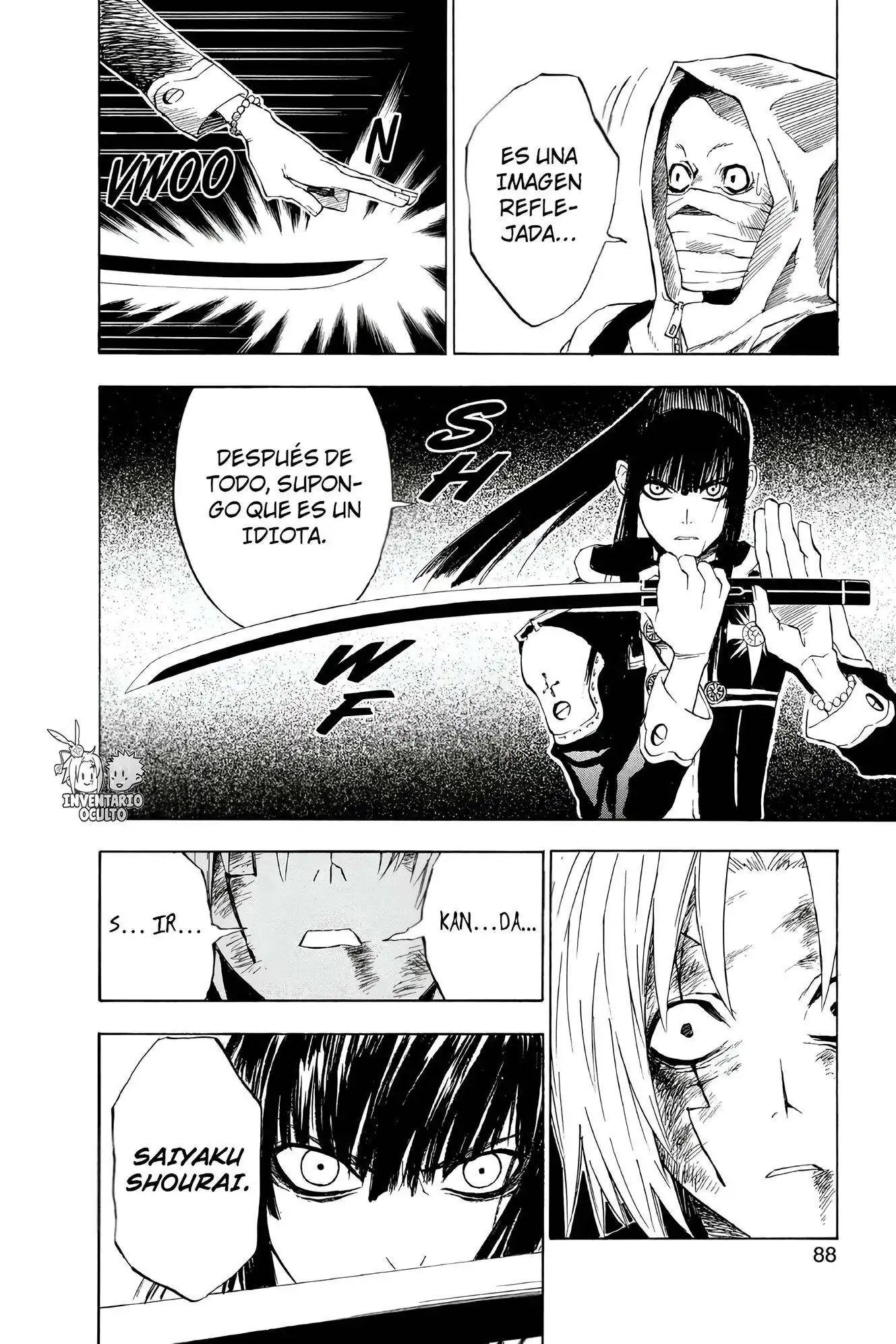 Página 7 — D.Gray-man Capítulo 12