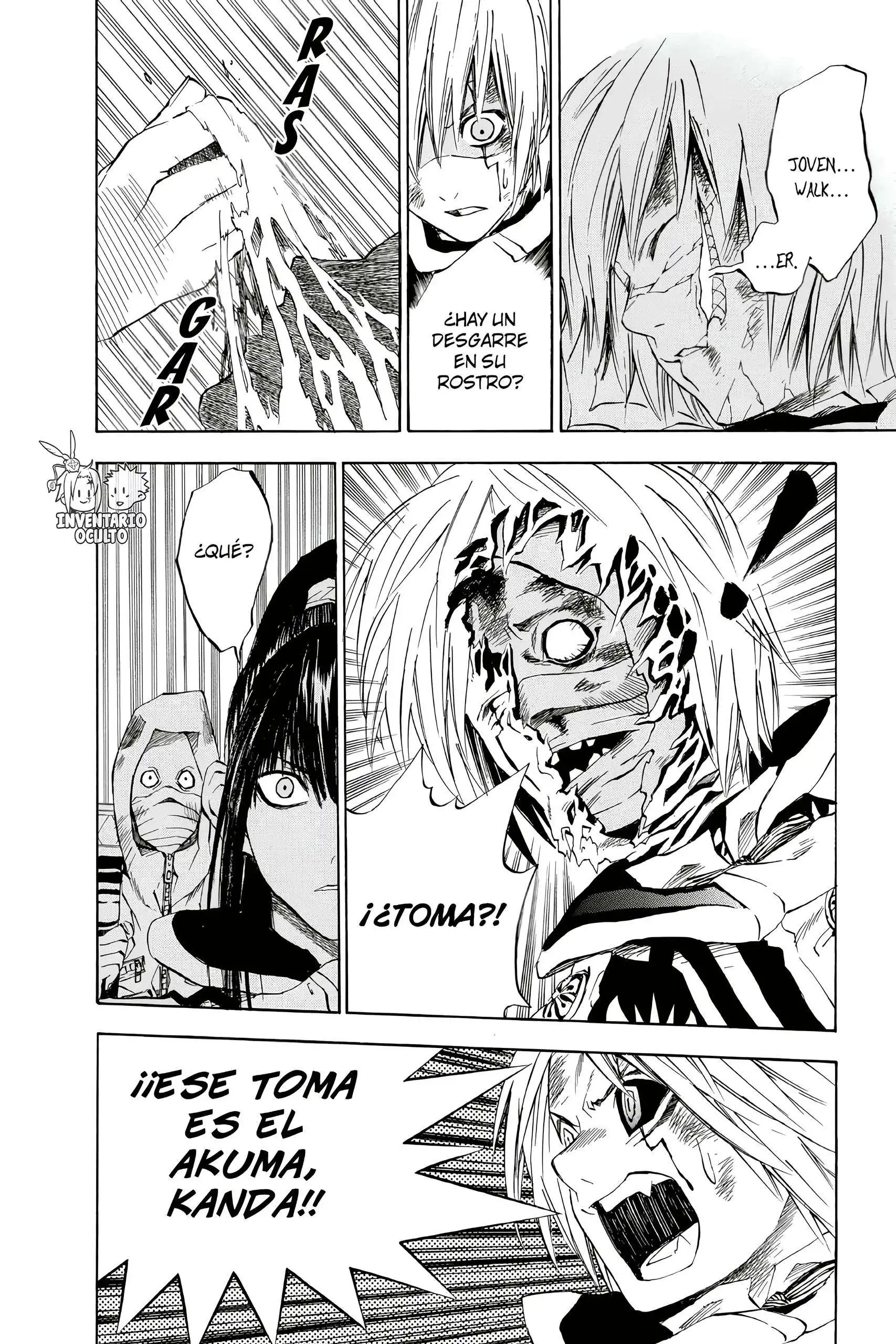 Página 11 — D.Gray-man Capítulo 12
