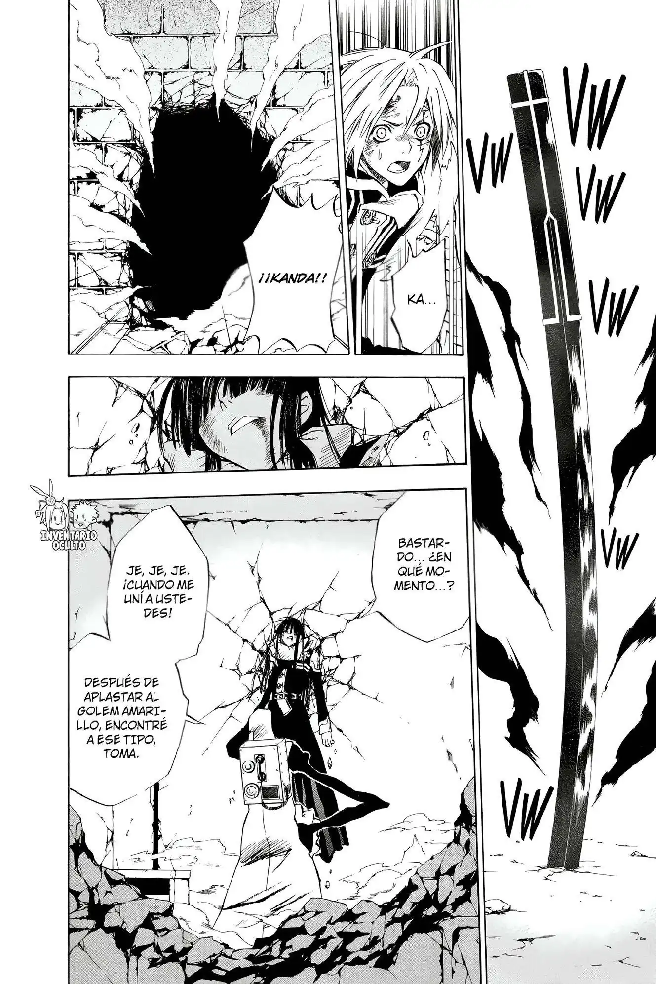 Página 13 — D.Gray-man Capítulo 12