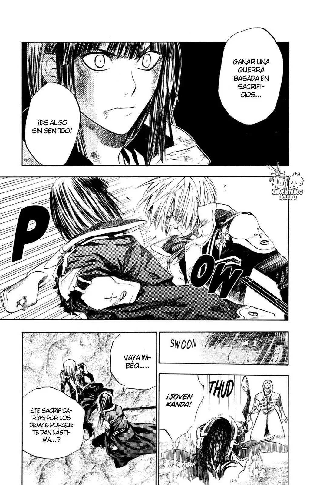 Página 8 — D.Gray-man Capítulo 14