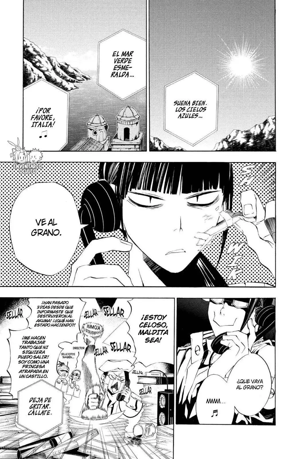 Página 7 — D.Gray-man Capítulo 16