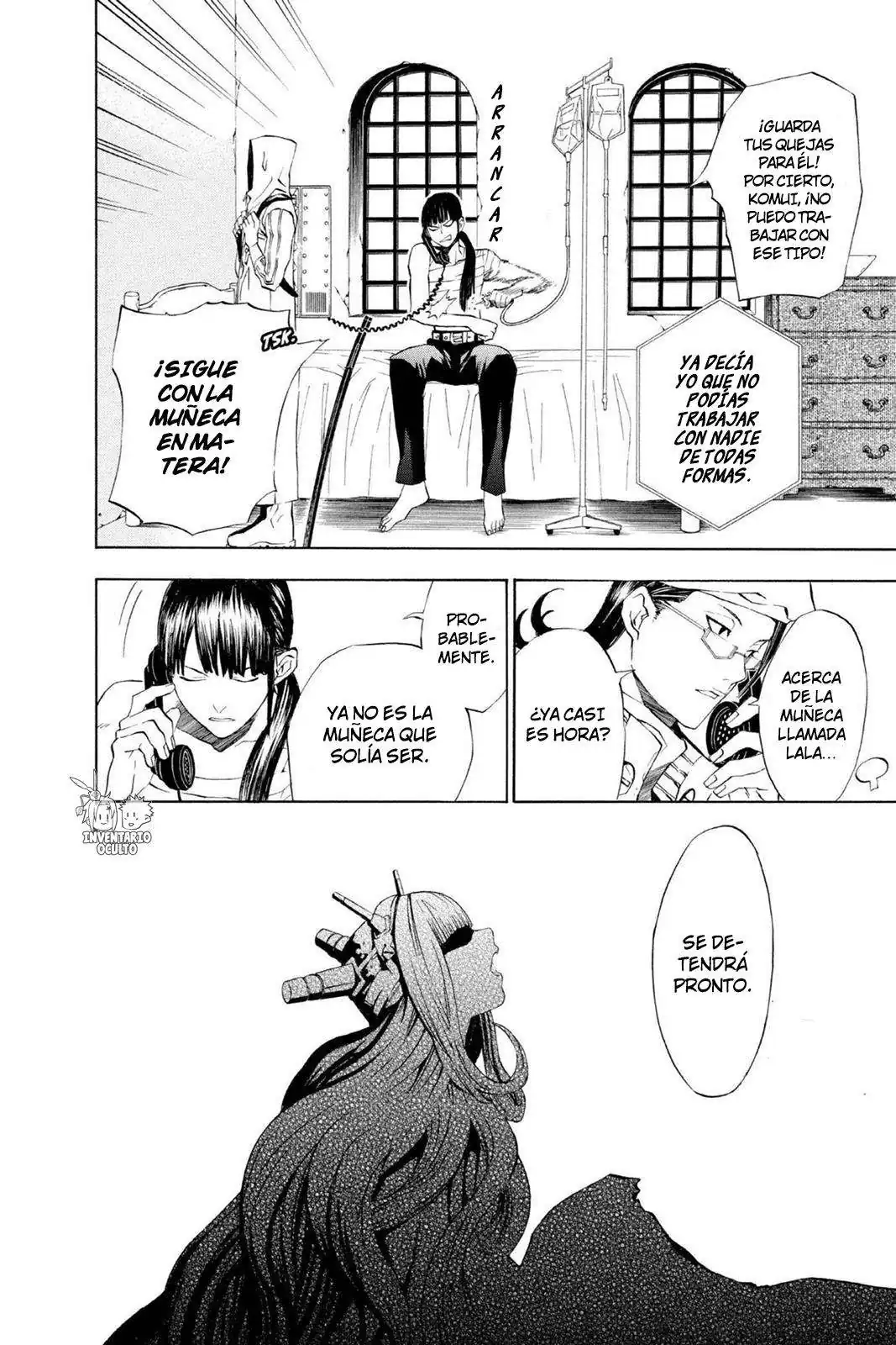 Página 8 — D.Gray-man Capítulo 16