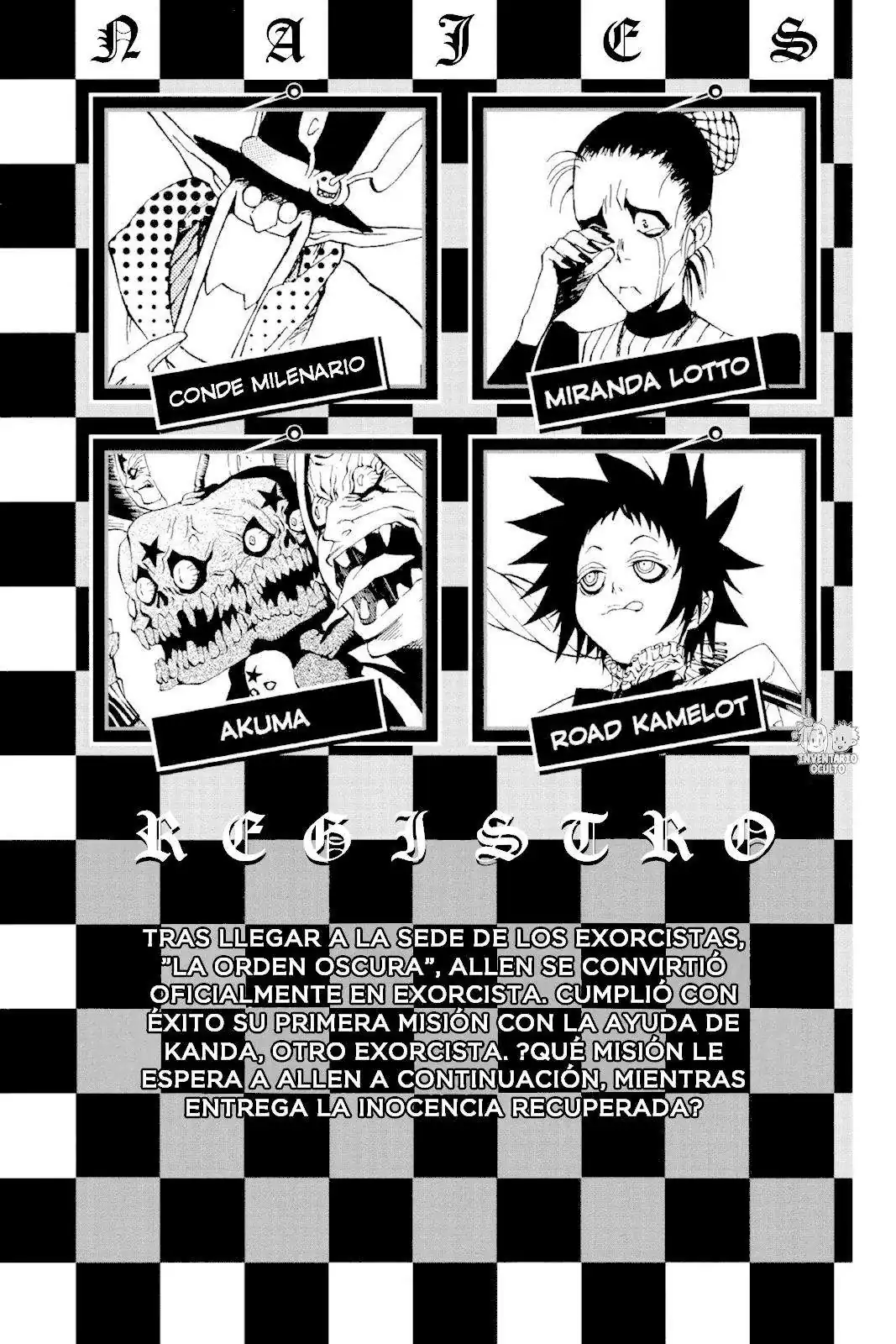 Página 6 — D.Gray-man Capítulo 17