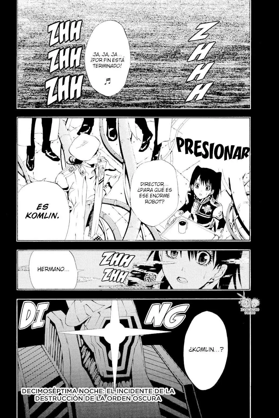 Página 8 — D.Gray-man Capítulo 17
