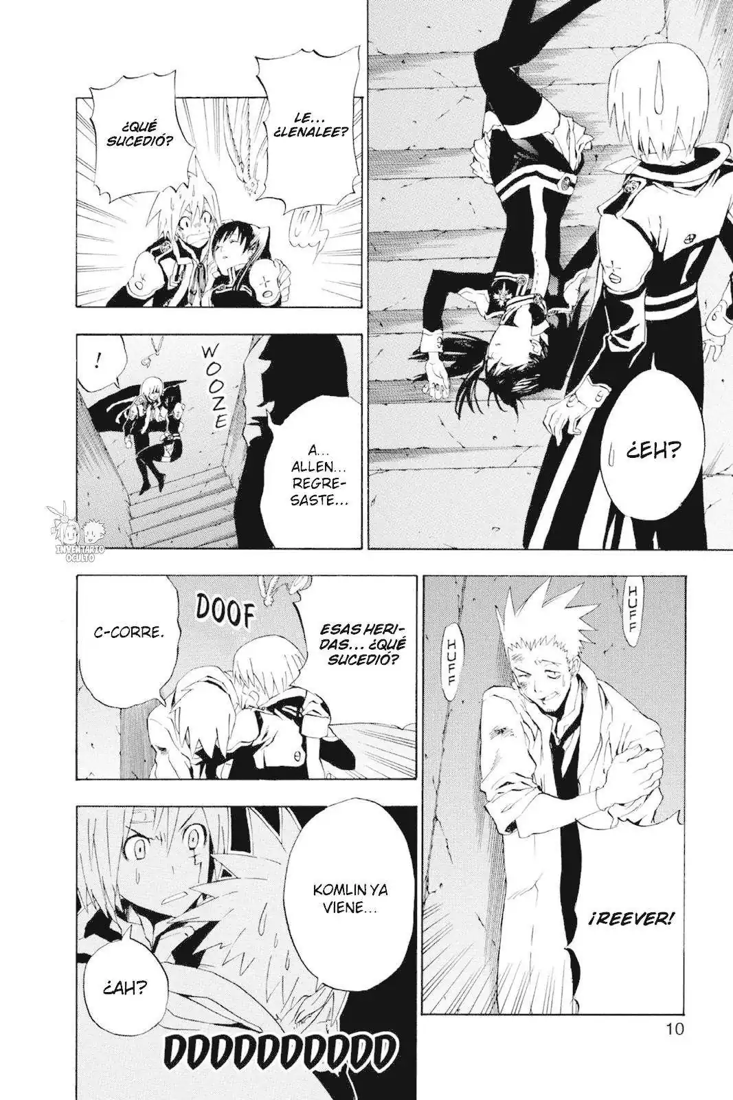 Página 11 — D.Gray-man Capítulo 17