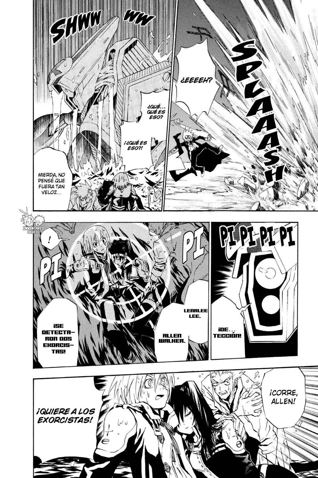 Página 13 — D.Gray-man Capítulo 17