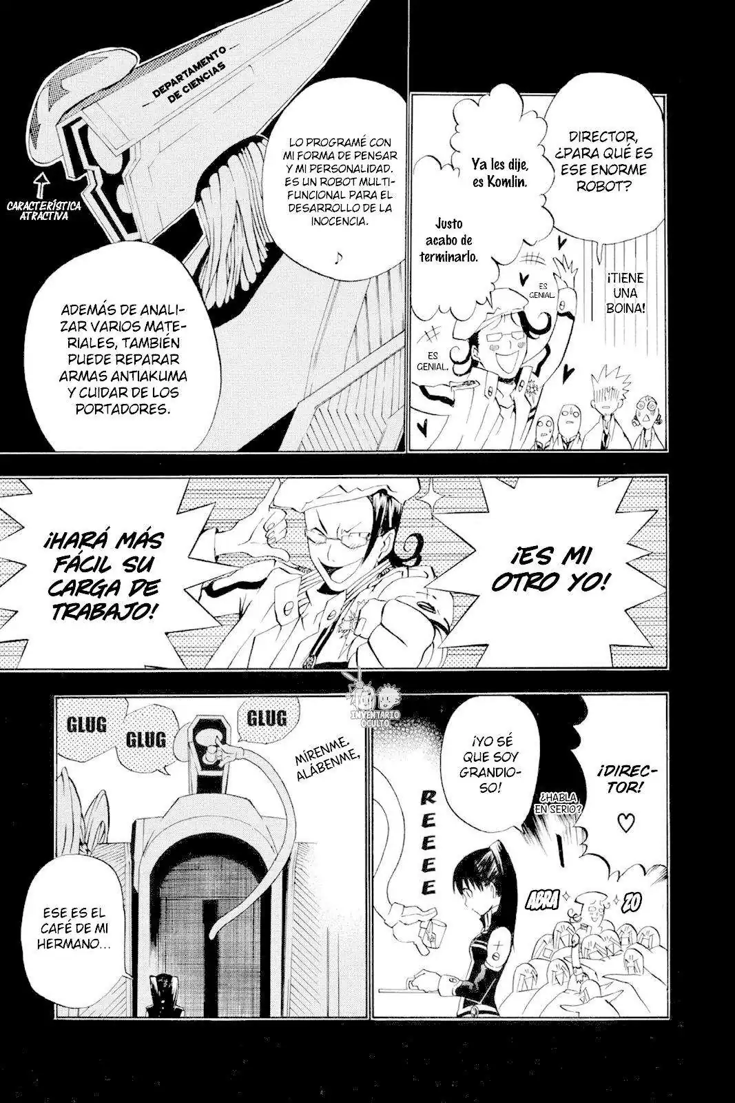 Página 16 — D.Gray-man Capítulo 17