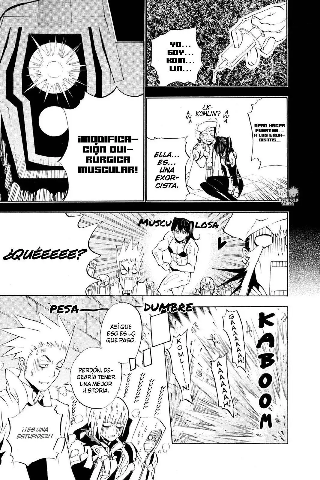 Página 18 — D.Gray-man Capítulo 17