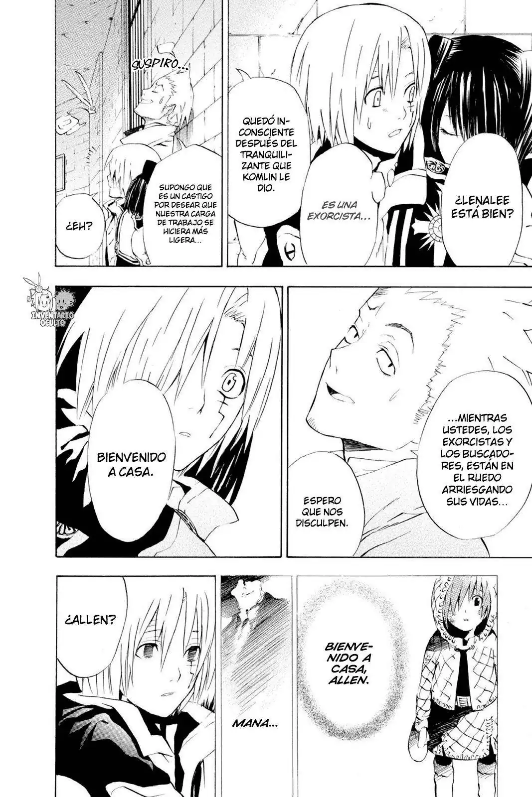 Página 19 — D.Gray-man Capítulo 17