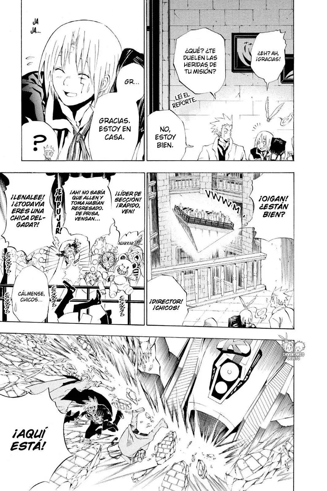 Página 20 — D.Gray-man Capítulo 17