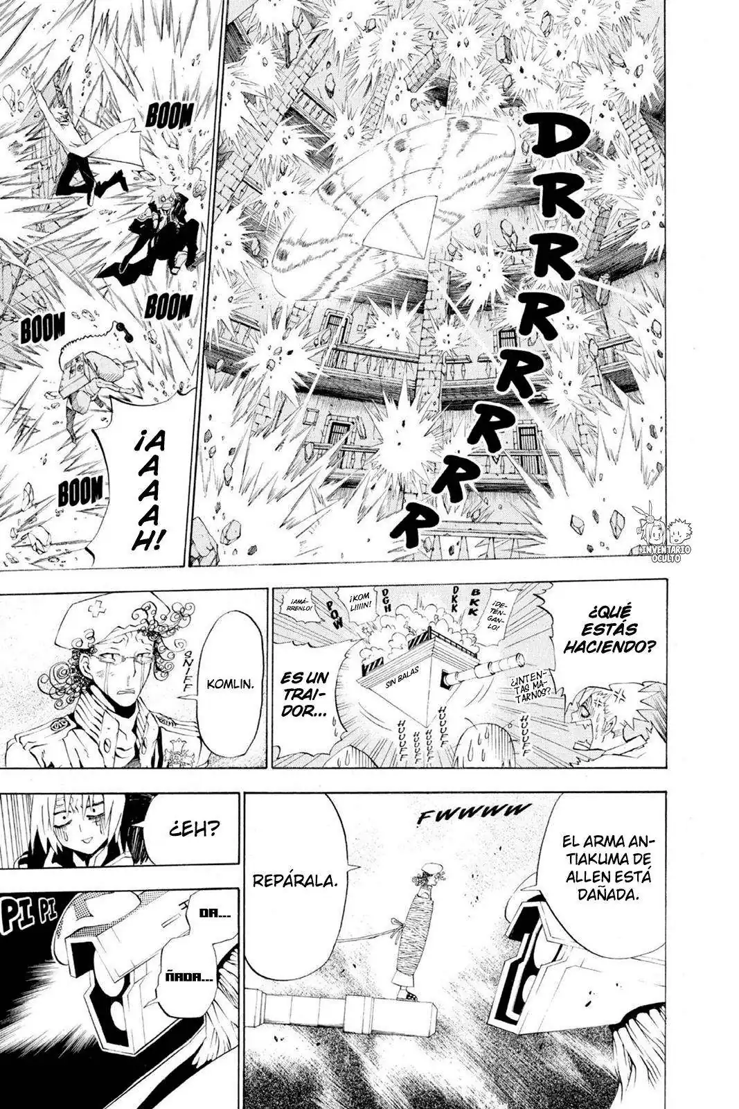 Página 22 — D.Gray-man Capítulo 17