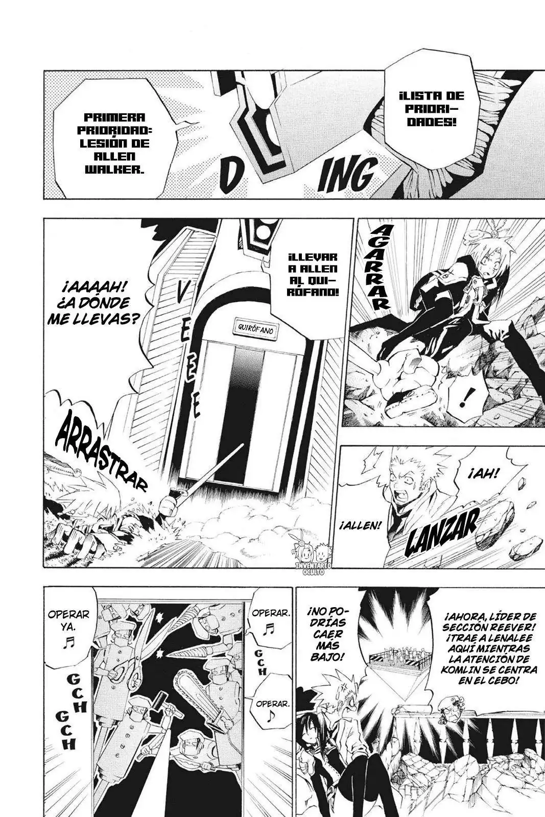 Página 23 — D.Gray-man Capítulo 17